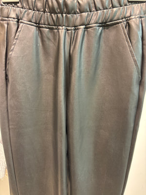 PU faux leather pants