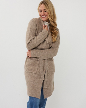 CARDIGAN LONG POCKETS sweater by Esqualo