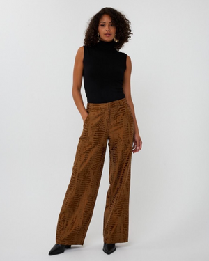 SWEATER SLV/LSS COL BASIC KNIT Top