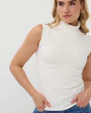 SWEATER SLV/LSS COL BASIC KNIT Top