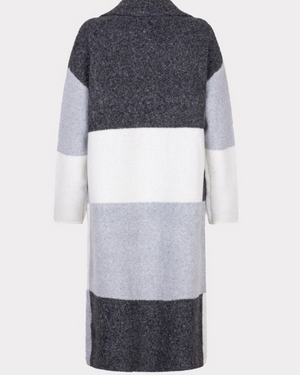 CARDIGAN LONG BLOCKS by Esqualo