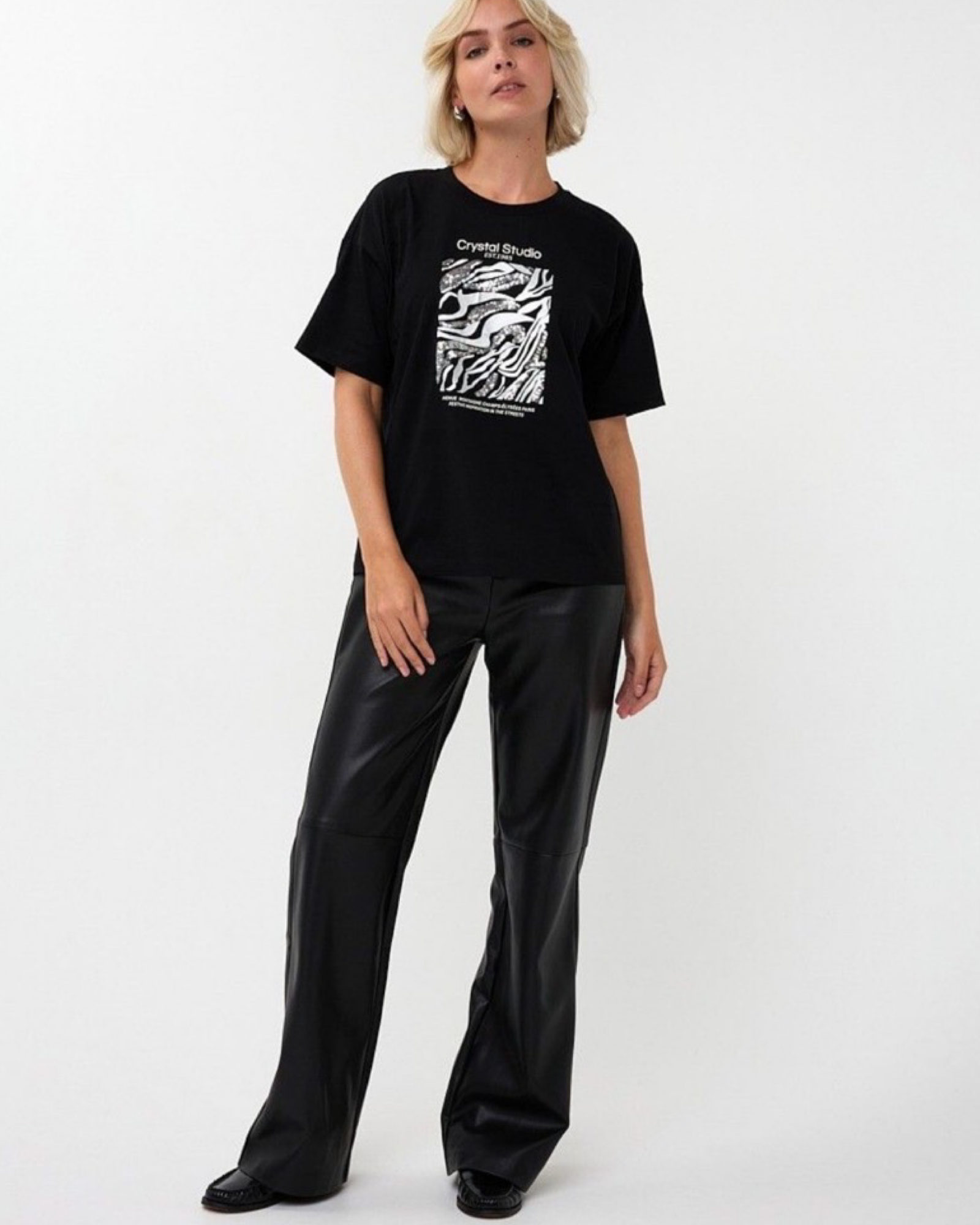 T-SHIRT ''CRYSTAL STUDIO''