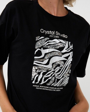 T-SHIRT ''CRYSTAL STUDIO''