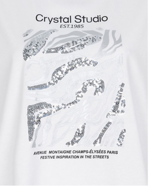 T-SHIRT ''CRYSTAL STUDIO''