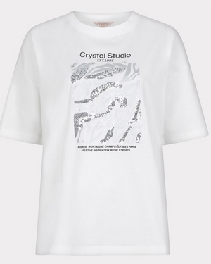 T-SHIRT ''CRYSTAL STUDIO''