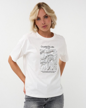 T-SHIRT ''CRYSTAL STUDIO''