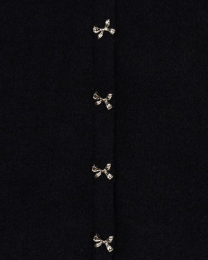 SWEATER BOW BUTTON by esqualo