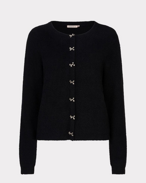 SWEATER BOW BUTTON by esqualo