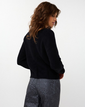 SWEATER BOW BUTTON by esqualo