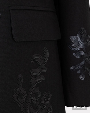 BLAZER SEQUINS BASIC CITY by esqualo