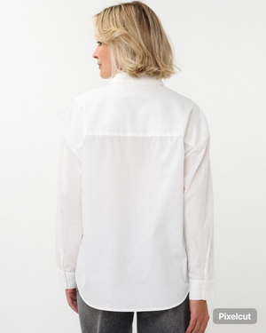 BLOUSE BIG FLOWER PATCH by esqualo