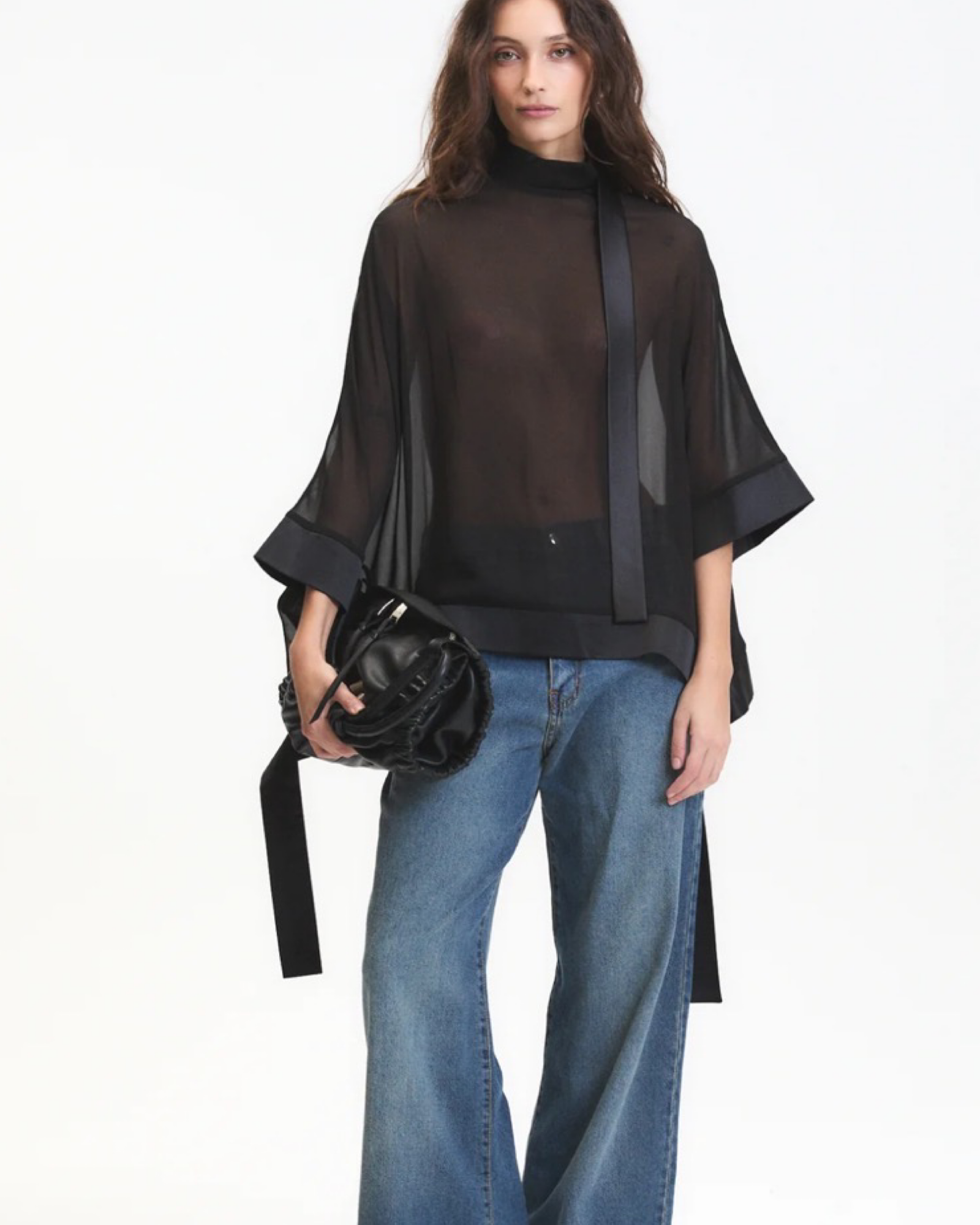 CARTER SHEER BLOUSE