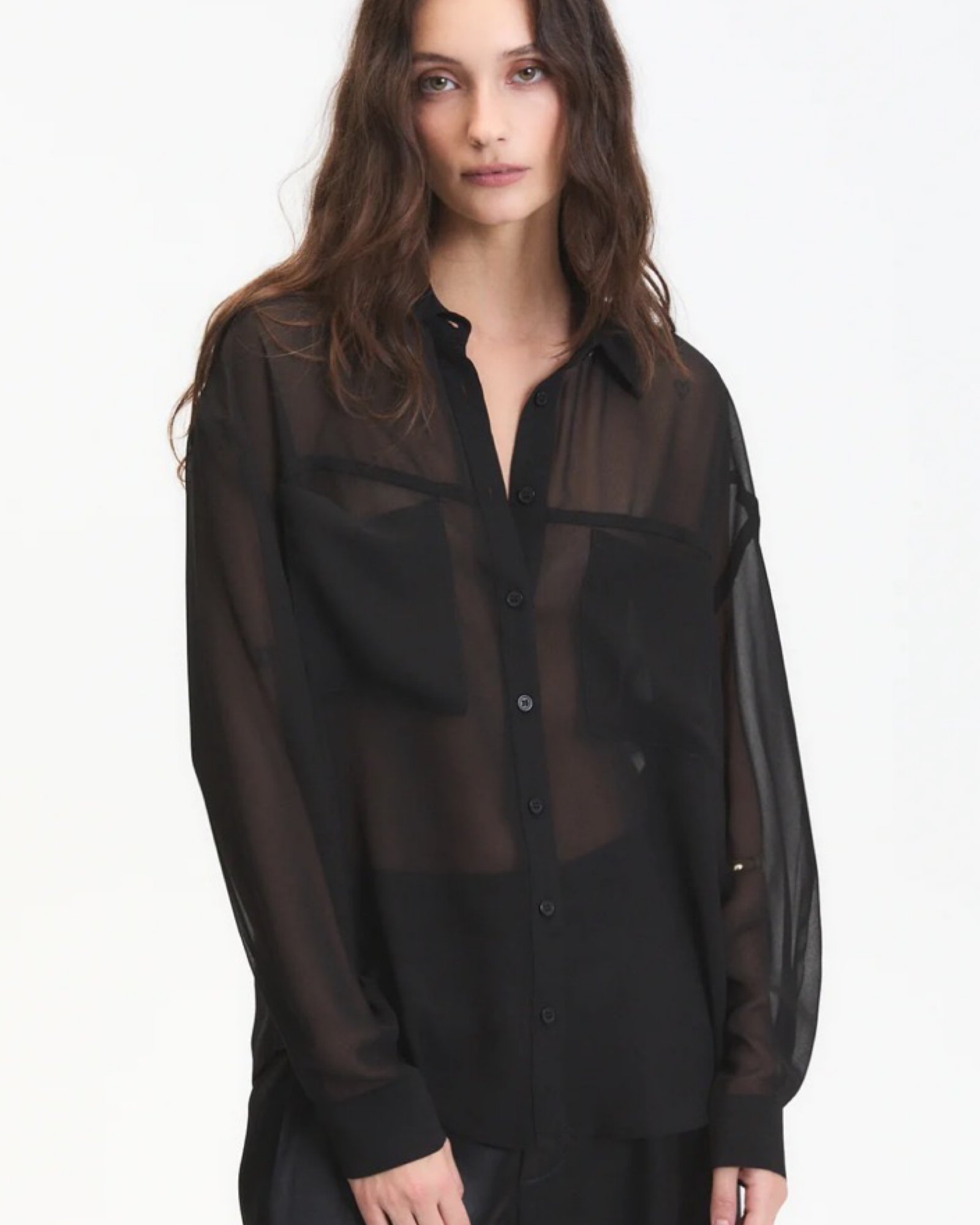 GRAYSON SHEER SHIRT