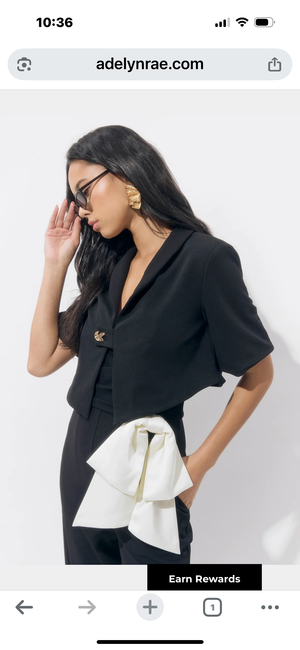 ADELYN RAE
LANIS SHORT OVERLAY JACKET