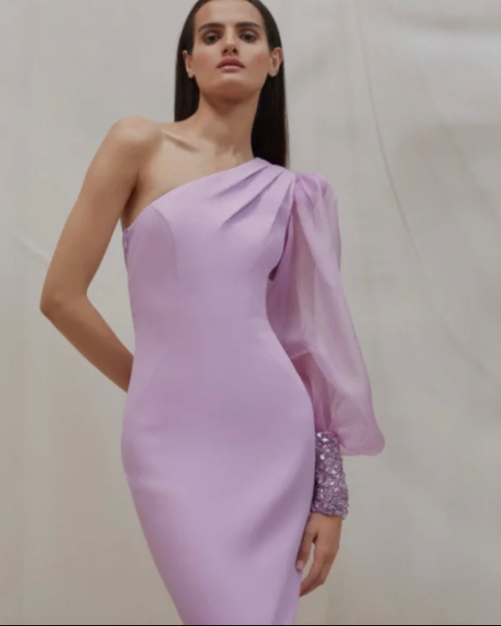 One sleeve Party Dress by Obscur