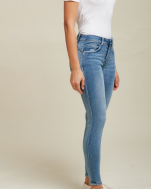 Skinny puch-up jeans pants