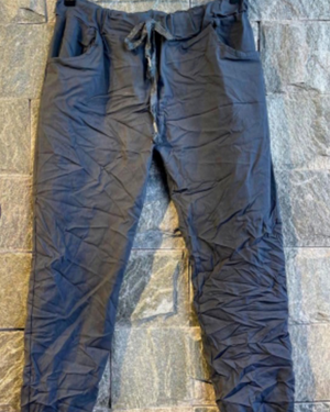 Pantalon en élasthanne délavé