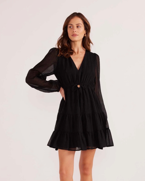 Long sleeve mini dress by MINK PINK