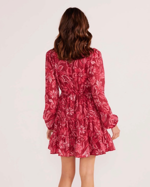 Long sleeve mini dress by MINK PINK .