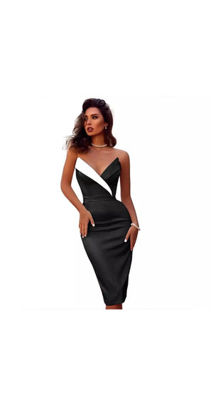 Bodycon Rayon Bandage Dress by obscur - Obscur international