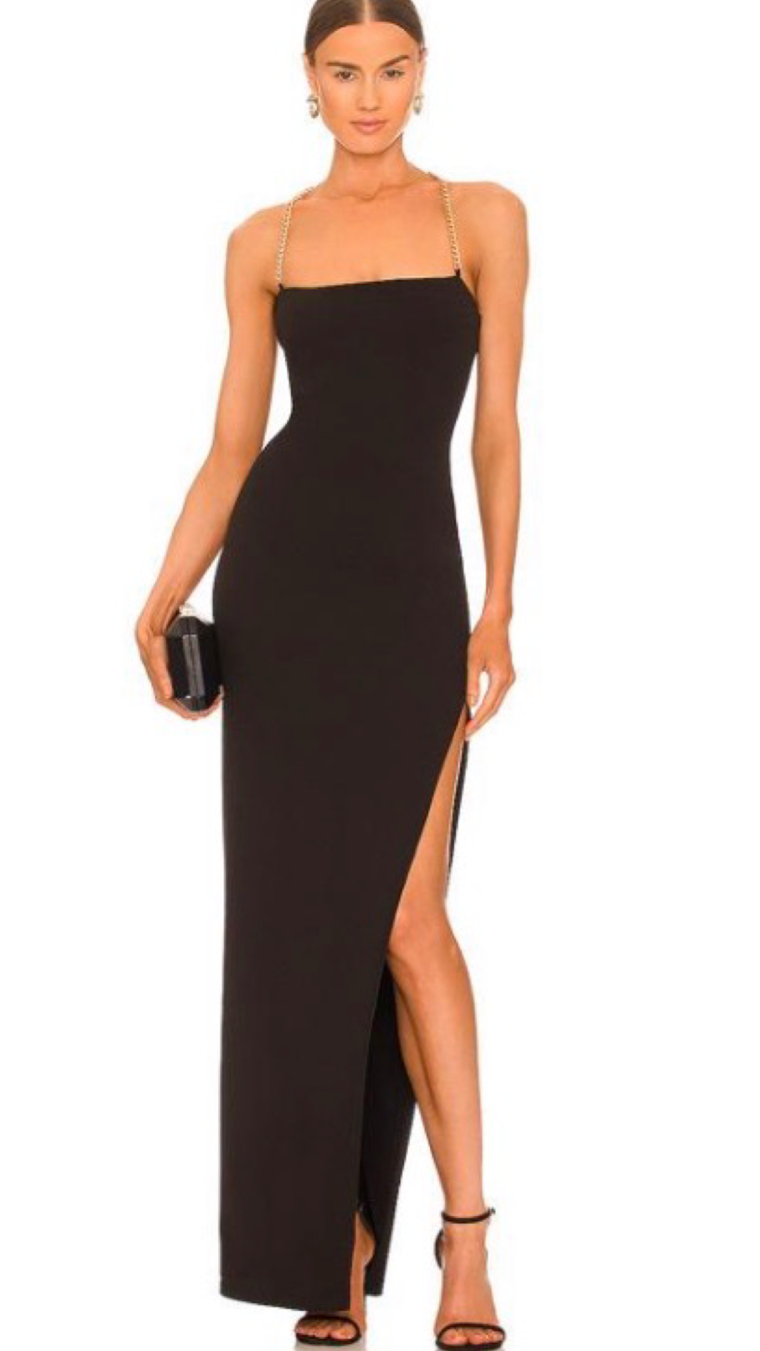 Long sleeveless Evening Dress