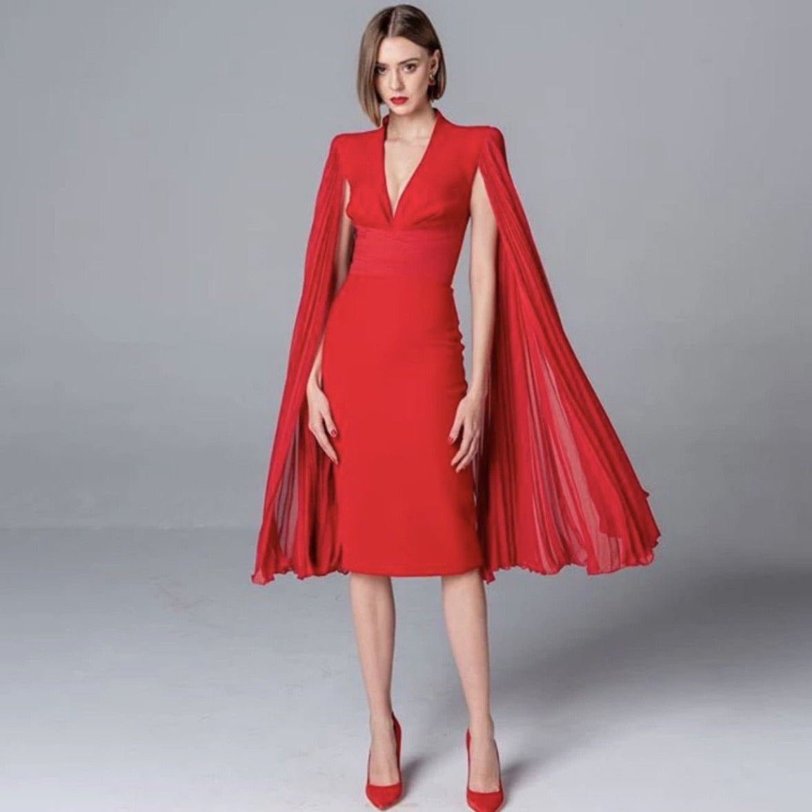 Red Dress By Obscur - Obscur international